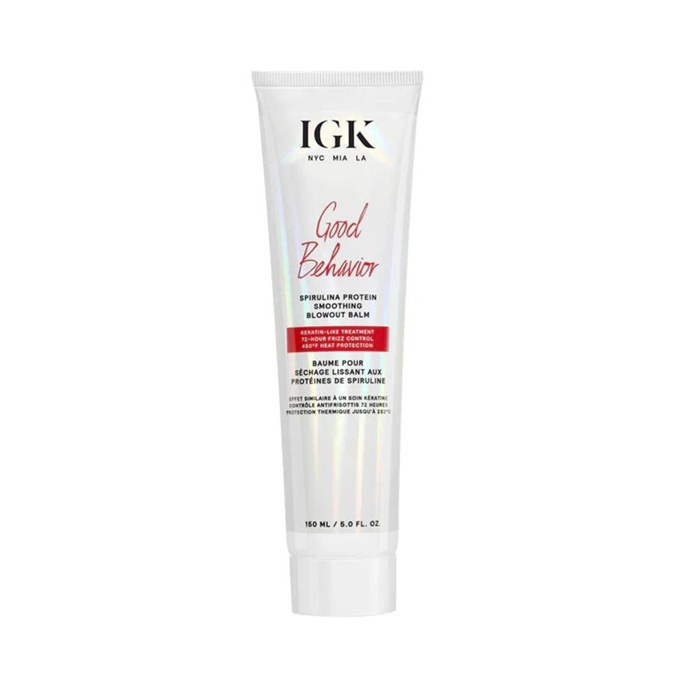 IGK Good Behavior Spirulina Protein Smoothing Blowout Balm